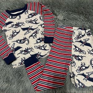 Gymboree Dino bones pajamas